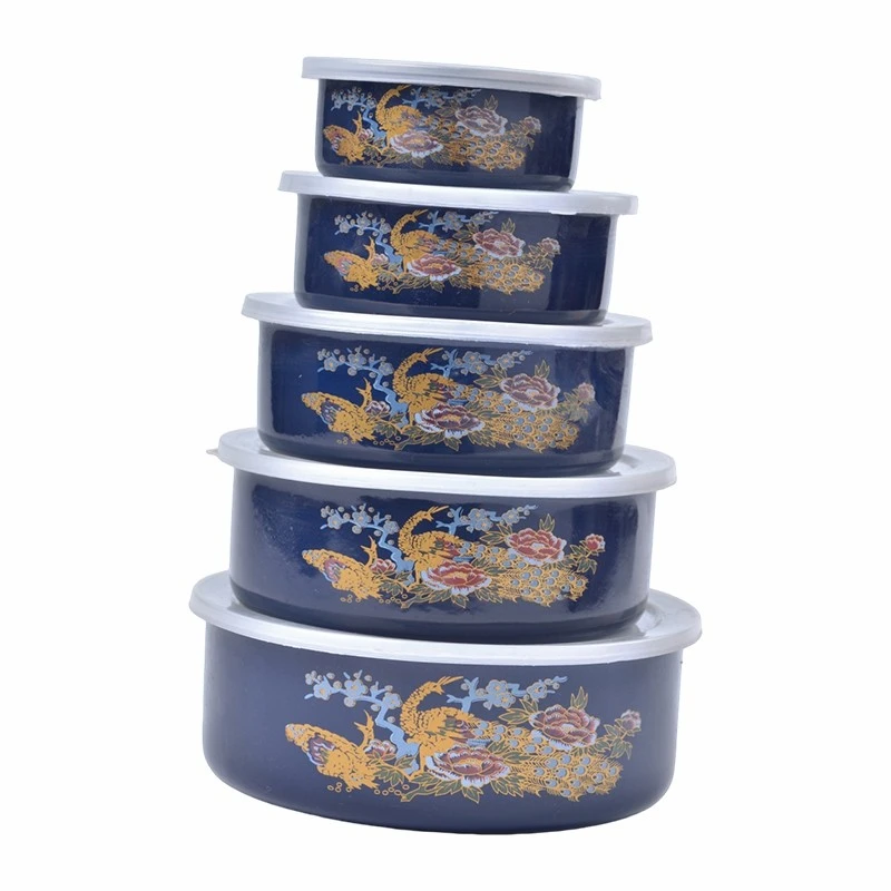 Enamel Ice Bowl Set high quality